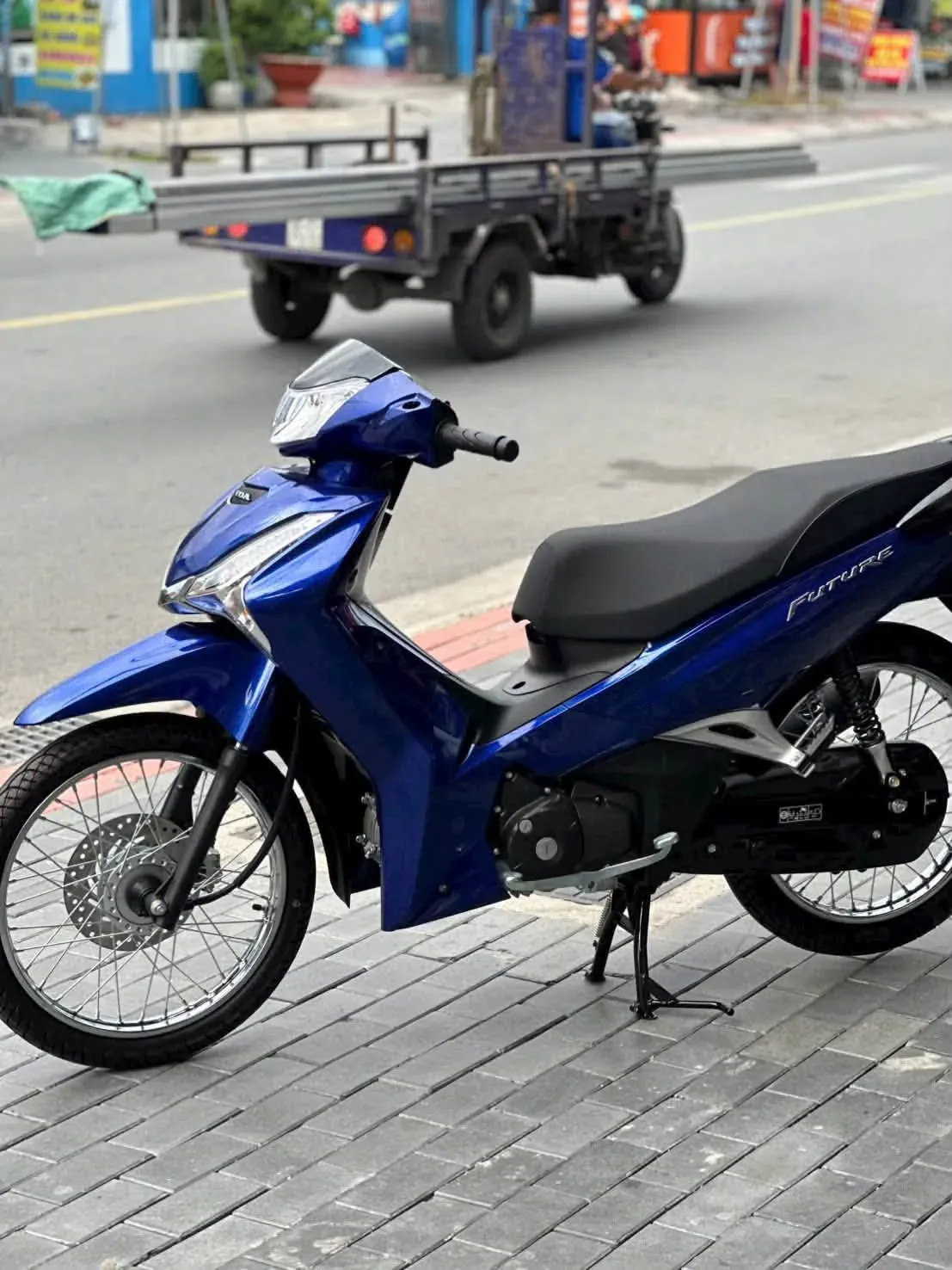 Honda Future 125 xanh dương toàn thân tại Luân Thành Công Thuận Giao Bình Dương