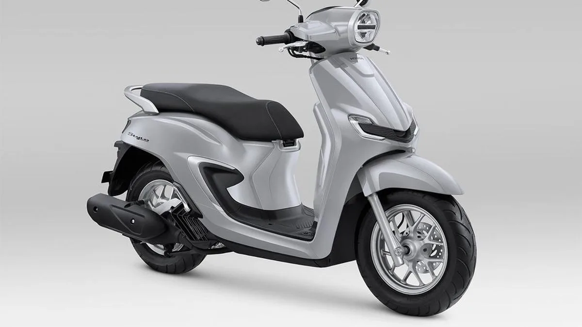 Honda Stylo 160 2026 màu Glam Grey bản CBS toàn thân, xe tay ga nhập khẩu Bình Dương