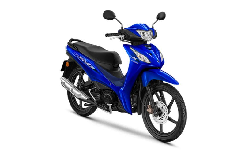 Honda Wave 110i Thái 2026 xanh dương mâm đúc toàn thân, Luân Thành Công Thuận An