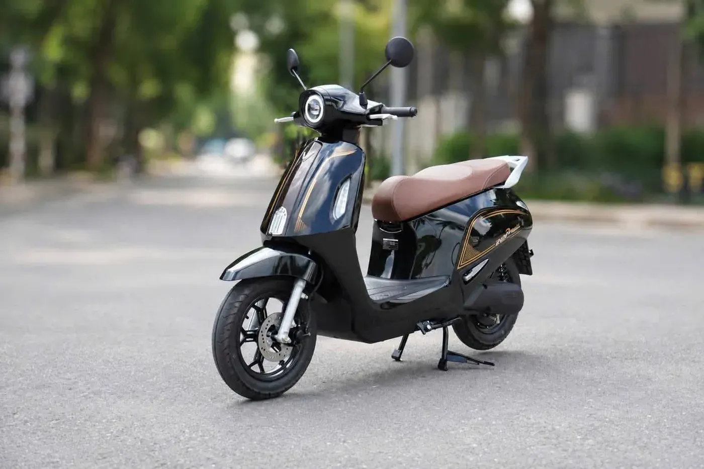 VinFast Evo Grand Premia đen nâu toàn thân tại Luân Thành Công Bình Dương