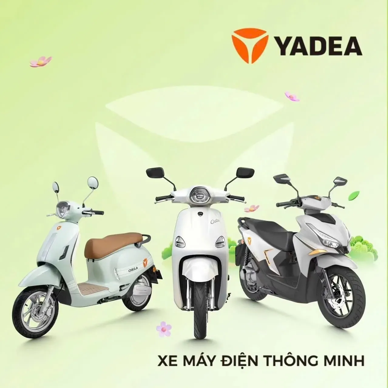 Yadea Orla P, Osta P, Velax trong chương trình Chuyển đổi xanh tại Luân Thành Công Bình Dương