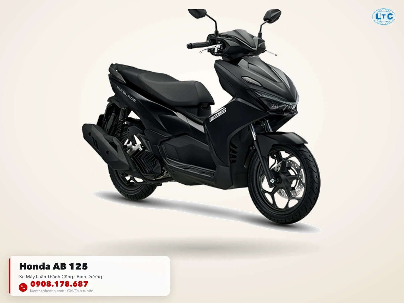 Honda AB 125 Xe tay ga chính hãng tại Bình Dương – Xe Máy Luân Thành Công