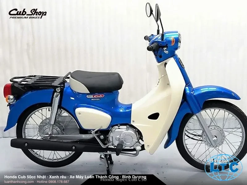 Honda Cub 50cc Nhật màu Xanh rêu tại Bình Dương – Xe Máy Luân Thành Công