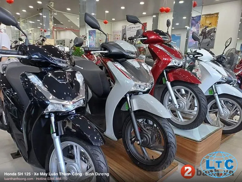 Honda SH 125 Xe tay ga chính hãng tại Bình Dương – Xe Máy Luân Thành Công