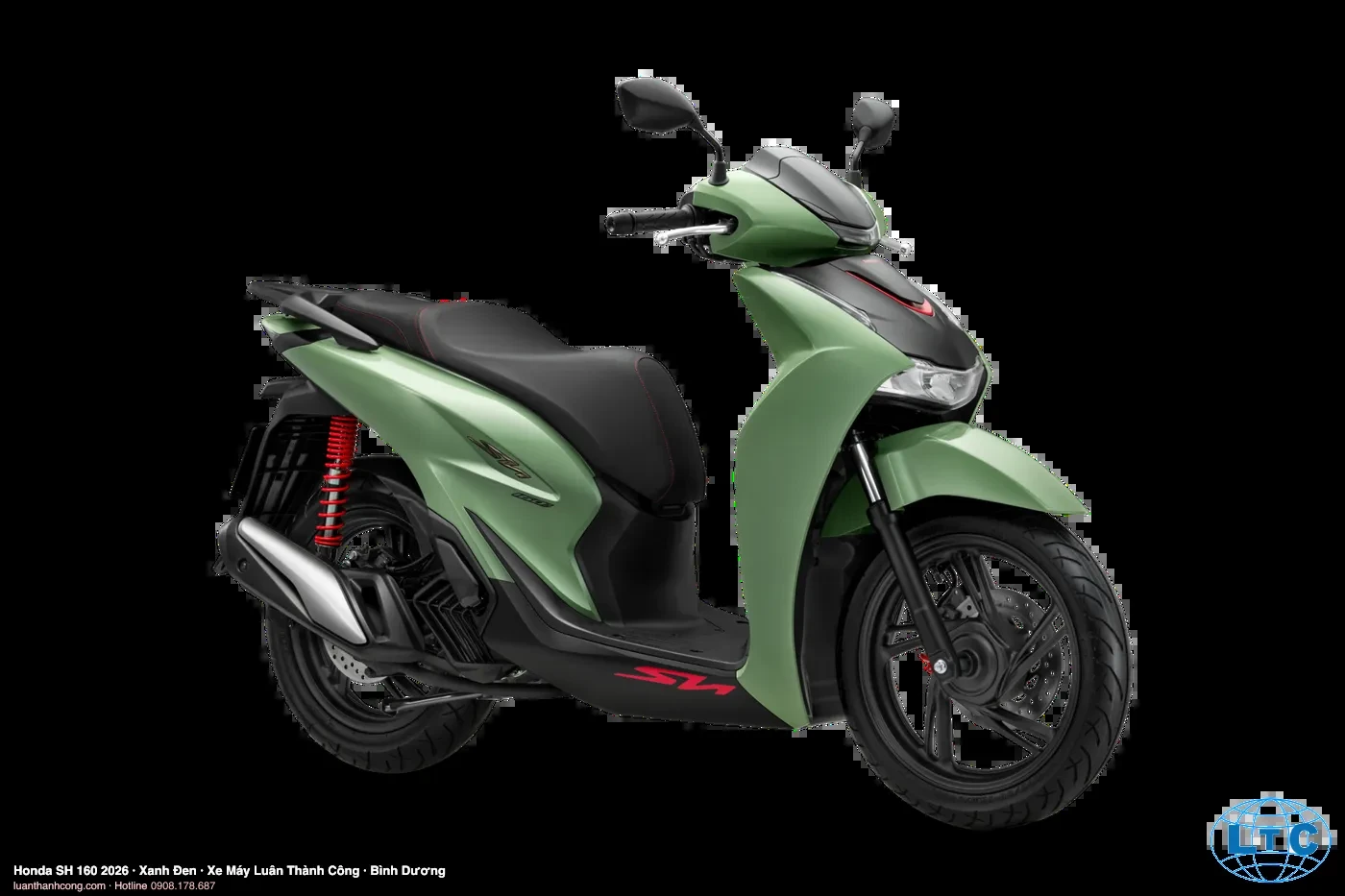 Honda SH 160 2026 màu Xanh Đen tại Bình Dương – Xe Máy Luân Thành Công