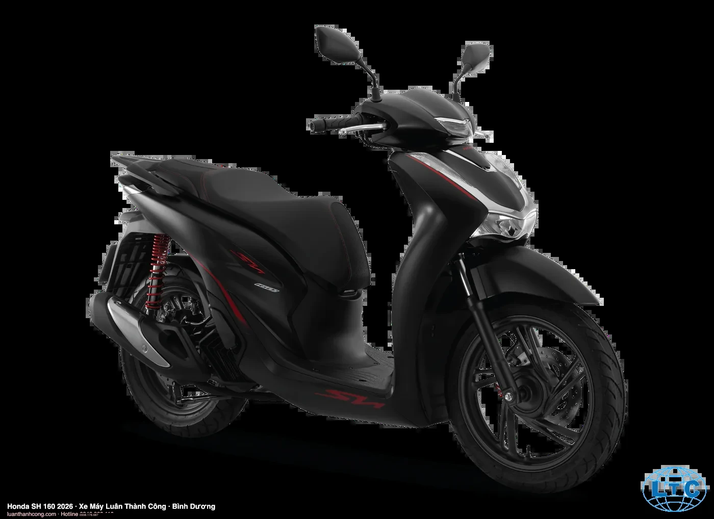 Honda SH 160 2026 Xe tay ga chính hãng tại Bình Dương – Xe Máy Luân Thành Công