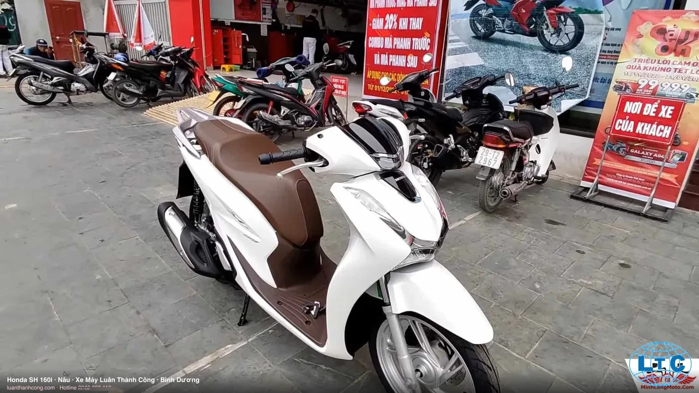 Honda SH 160i màu Nâu tại Bình Dương – Xe Máy Luân Thành Công