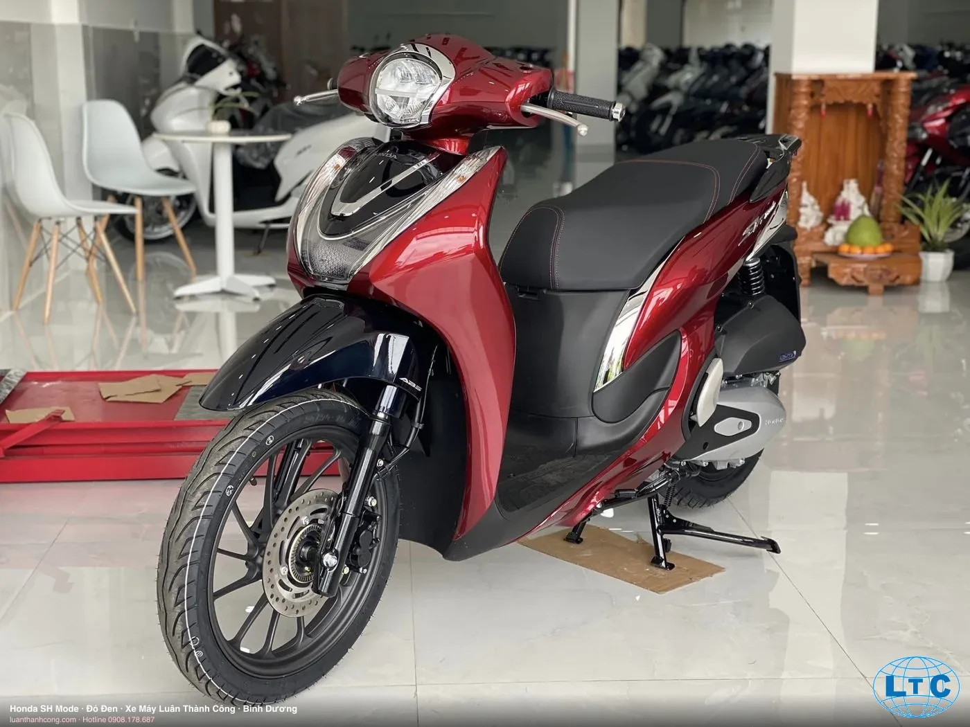 Honda SH Mode màu Đỏ Đen tại Bình Dương – Xe Máy Luân Thành Công