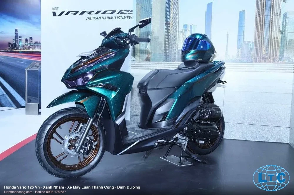 Honda Vario 125 Vn màu Xanh Nhám tại Bình Dương – Xe Máy Luân Thành Công