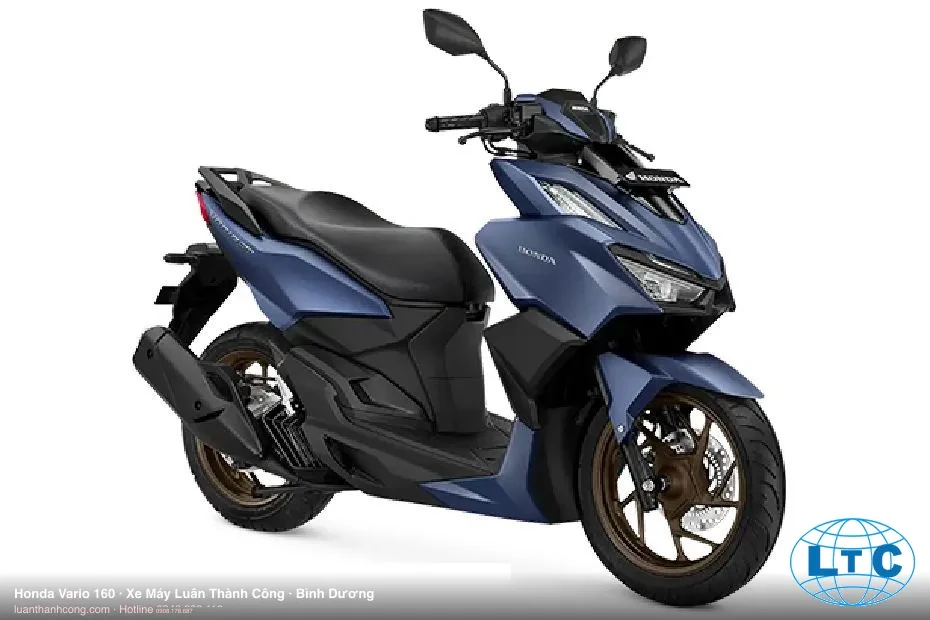Honda Vario 160 góc nghiêng tại Xe Máy Luân Thành Công
