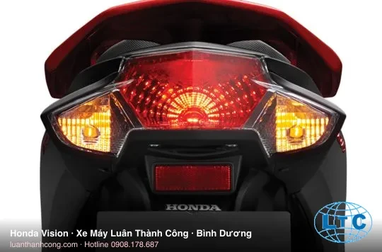 Honda Vision Xe tay ga chính hãng tại Bình Dương – Xe Máy Luân Thành Công