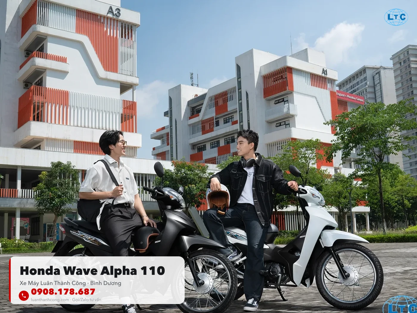 Honda Wave Alpha 110 Xe số chính hãng tại Bình Dương – Xe Máy Luân Thành Công