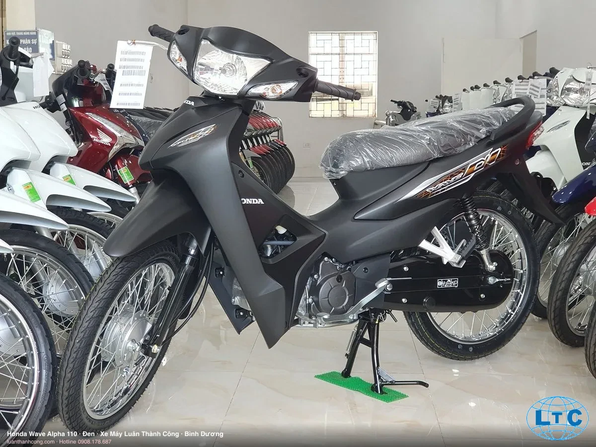 Honda Wave Alpha 110 màu Đen tại Bình Dương – Xe Máy Luân Thành Công