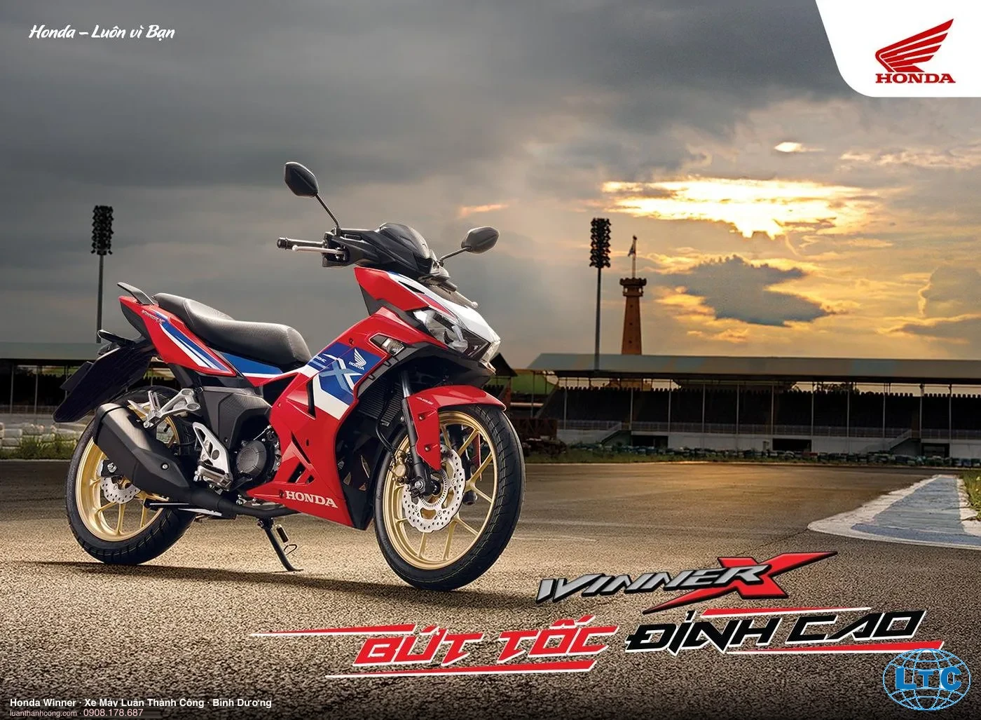 Honda Winner Xe côn tay chính hãng tại Bình Dương – Xe Máy Luân Thành Công