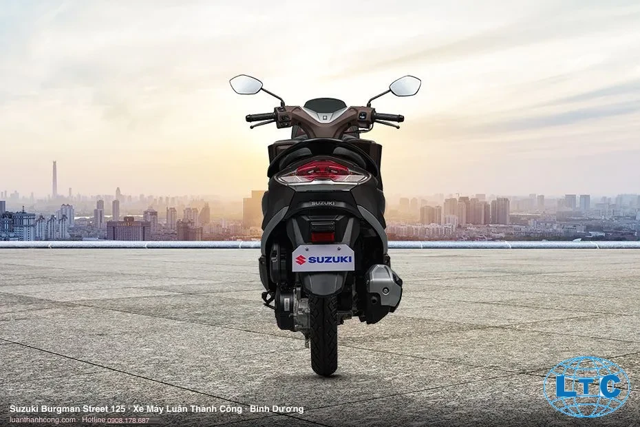 Suzuki Burgman Street 125 góc khác Bình Dương