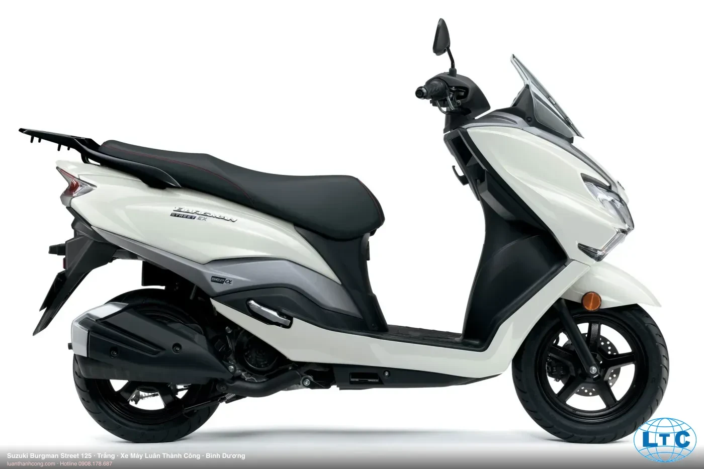 Suzuki Burgman Street 125 màu Trắng tại Bình Dương – Xe Máy Luân Thành Công