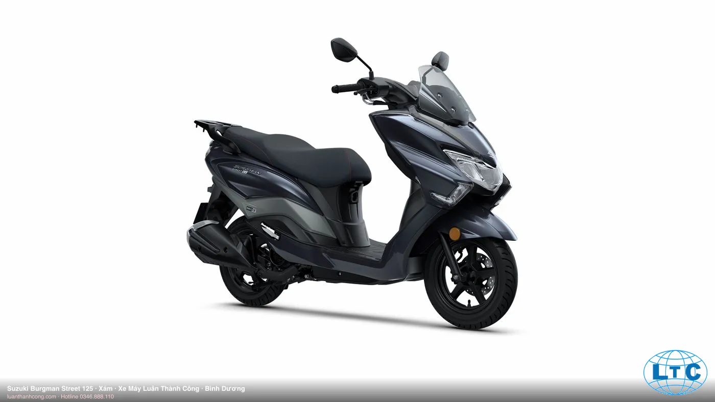 Suzuki Burgman Street 125 màu Xám tại Bình Dương – Xe Máy Luân Thành Công
