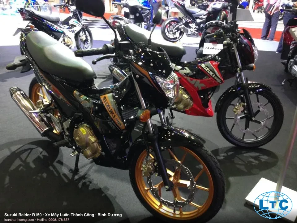 Suzuki Raider R150 tại showroom Xe Máy Luân Thành Công, Bình Dương