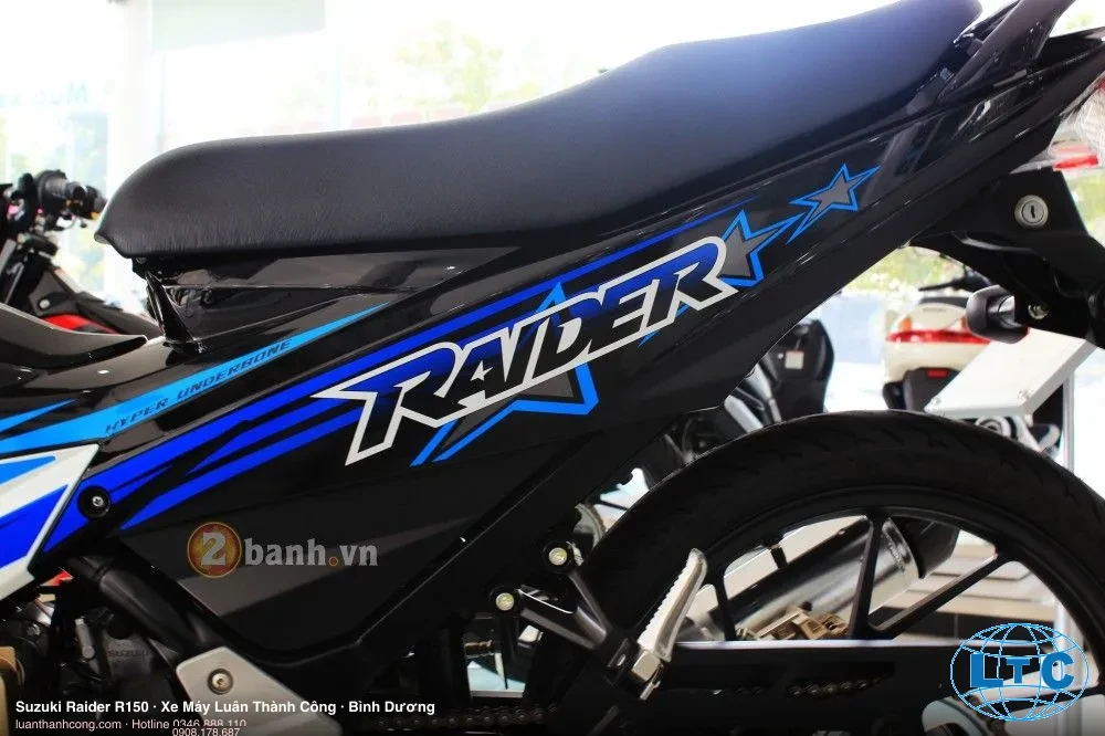 Suzuki Raider R150 tại showroom Xe Máy Luân Thành Công