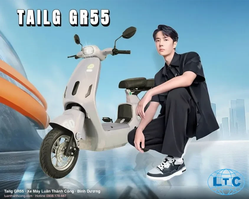 Tailg GR55 Xe đạp điện chính hãng tại Bình Dương – Xe Máy Luân Thành Công