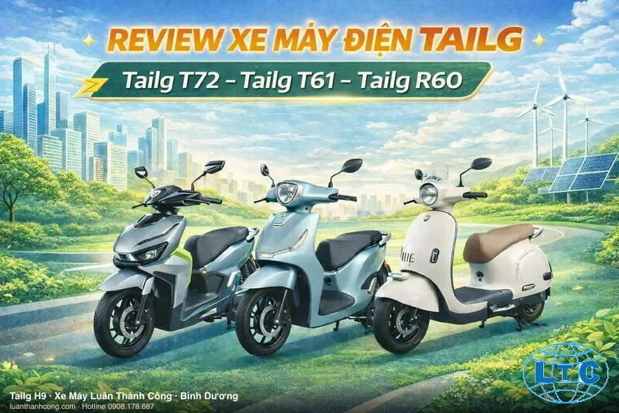 Tailg H9 toàn thân tại showroom Luân Thành Công Bình Dương
