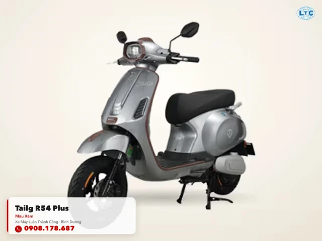 Tailg R54 Plus màu xám toàn thân tại Luân Thành Công Thuận An, Bình Dương