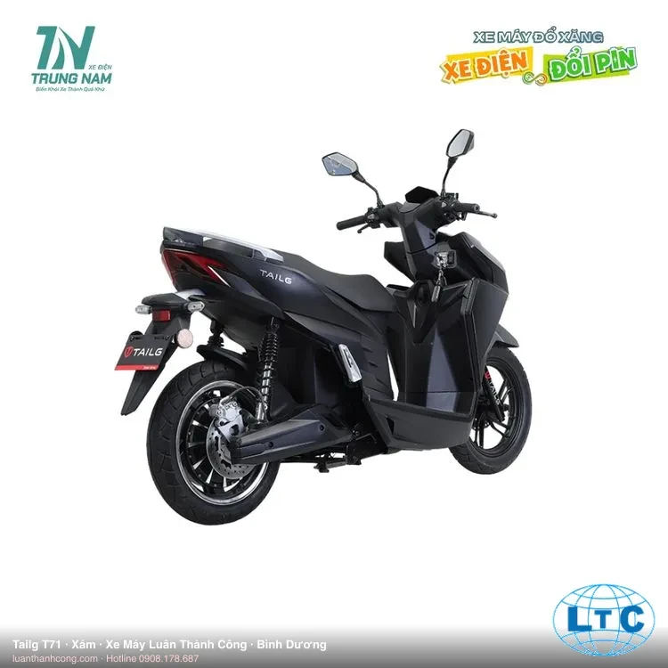 Tailg T71 màu Xám tại Bình Dương – Xe Máy Luân Thành Công