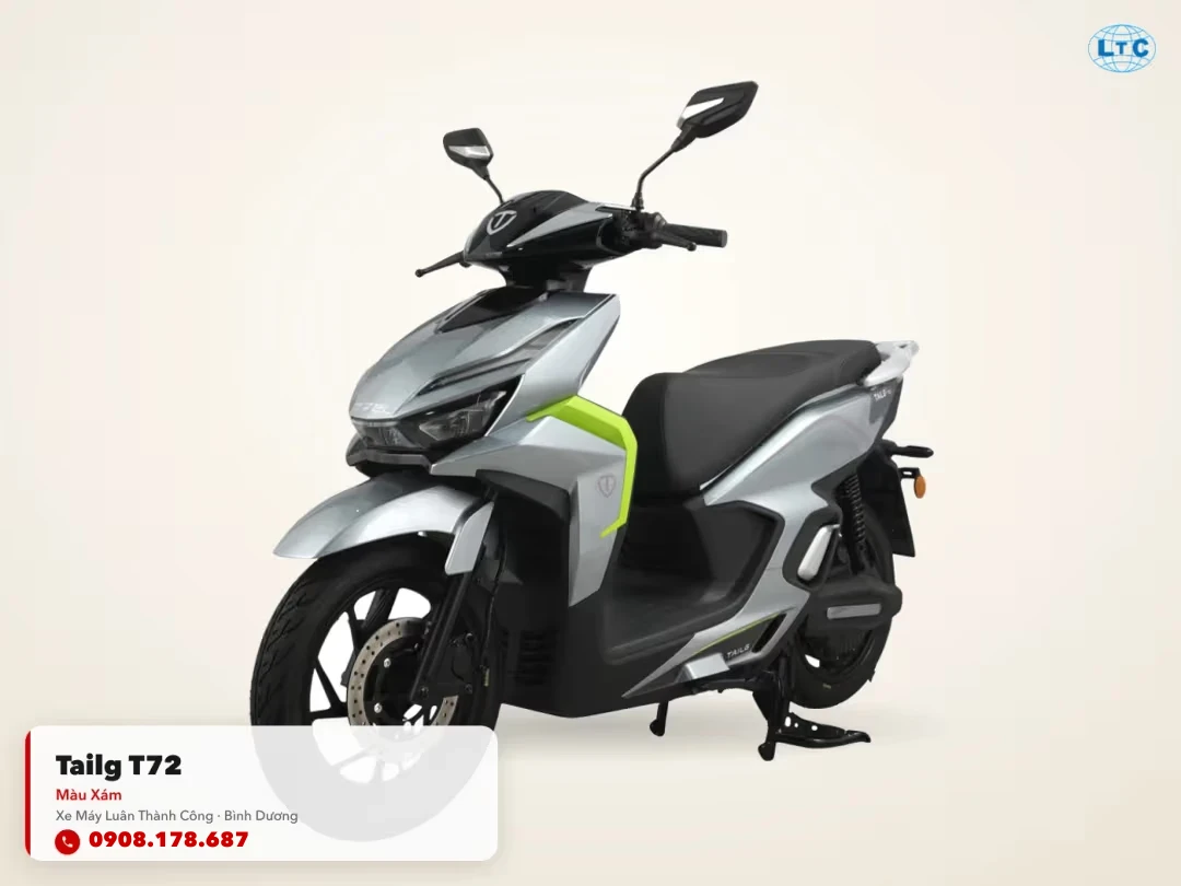 Tailg T72 màu xám toàn thân tại Luân Thành Công Bình Dương