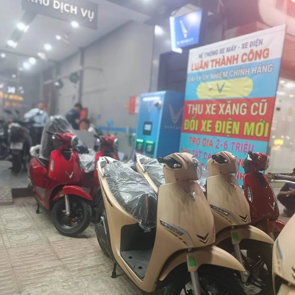 Chính sách thu xe cũ đổi xe điện Tailg mới tại Luân Thành Công