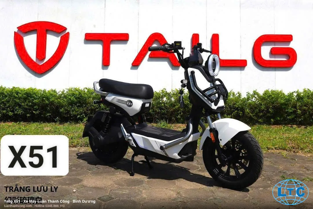 Xe điện Tailg X51 góc nhìn bên tại Bình Dương