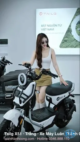 Tailg X51 màu trắng tại Bình Dương