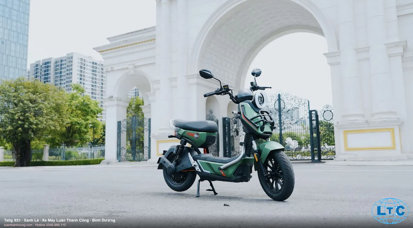 Tailg X51 màu xanh tại Bình Dương
