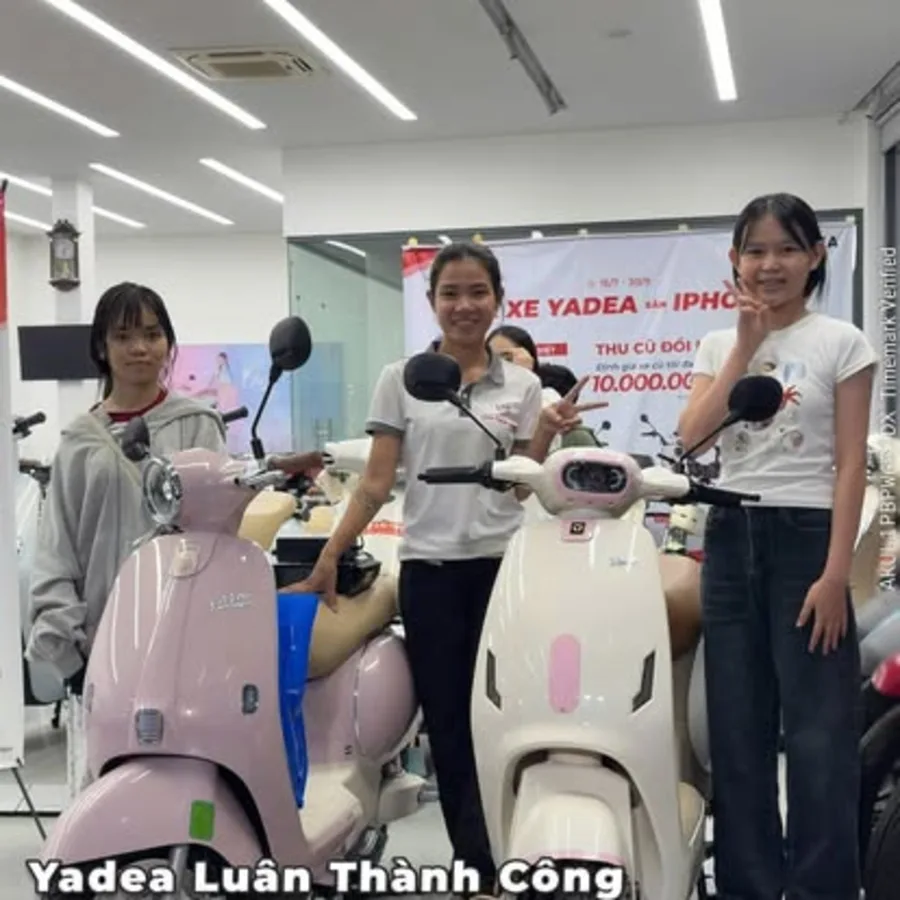 Chương trình thu cũ đổi mới xe điện tại showroom Luân Thành Công Bình Dương