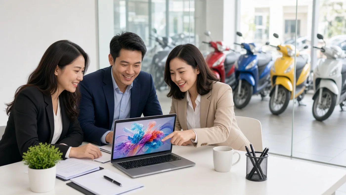 Đội kế toán trao đổi công việc – Luân Thành Công Bình Dương