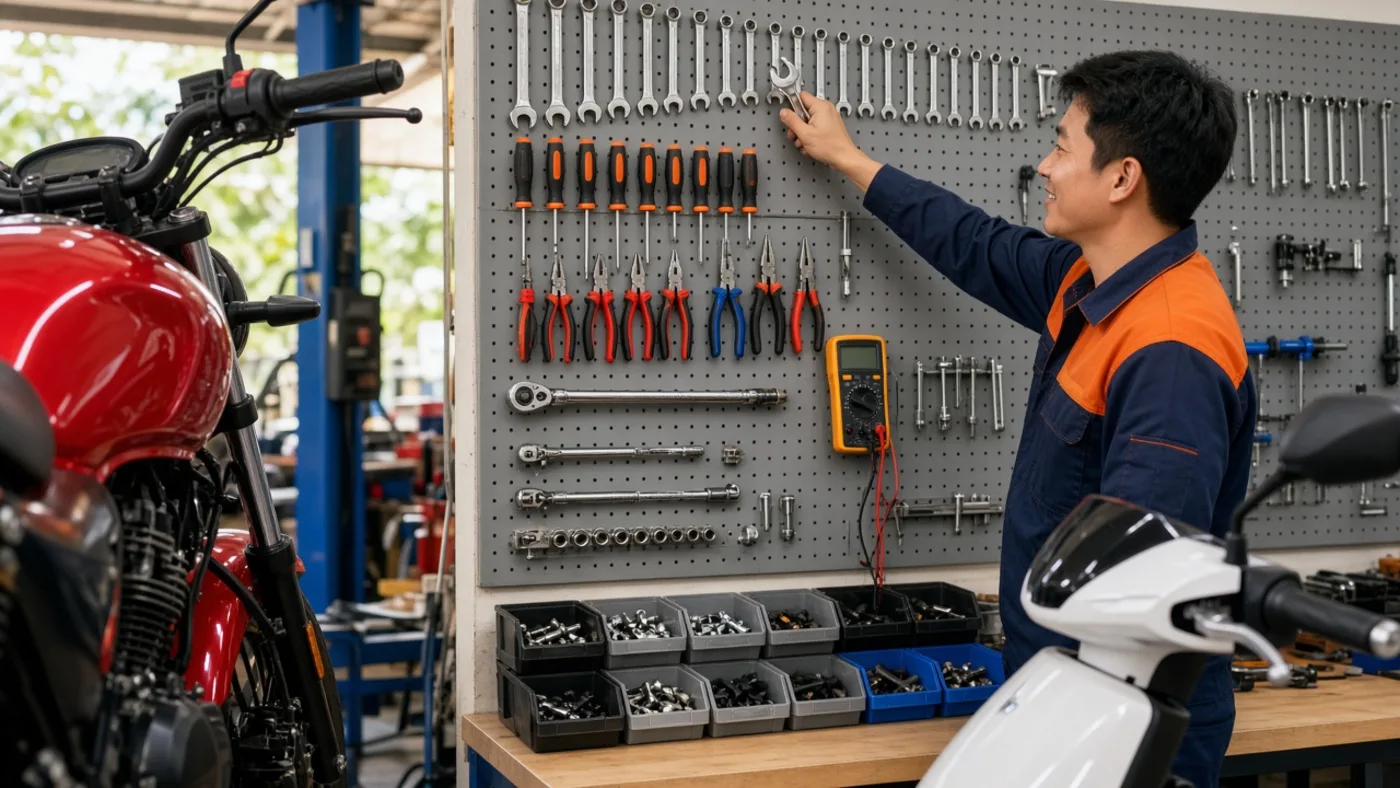 Dụng cụ sửa chữa xe điện – Luân Thành Công Bình Dương