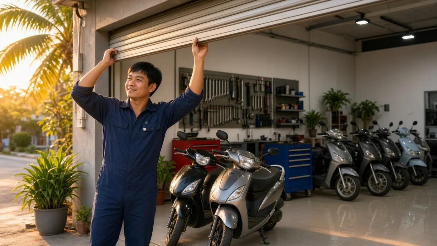 Một ngày làm việc của kỹ thuật viên xe điện – Luân Thành Công Bình Dương