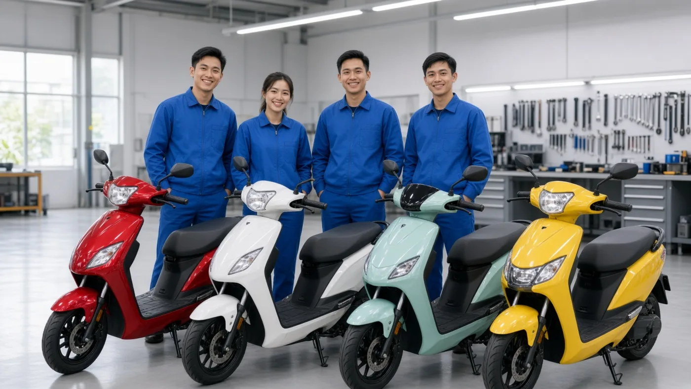Đội kỹ thuật VinFast – VinFast Luân Thành Công Bình Dương