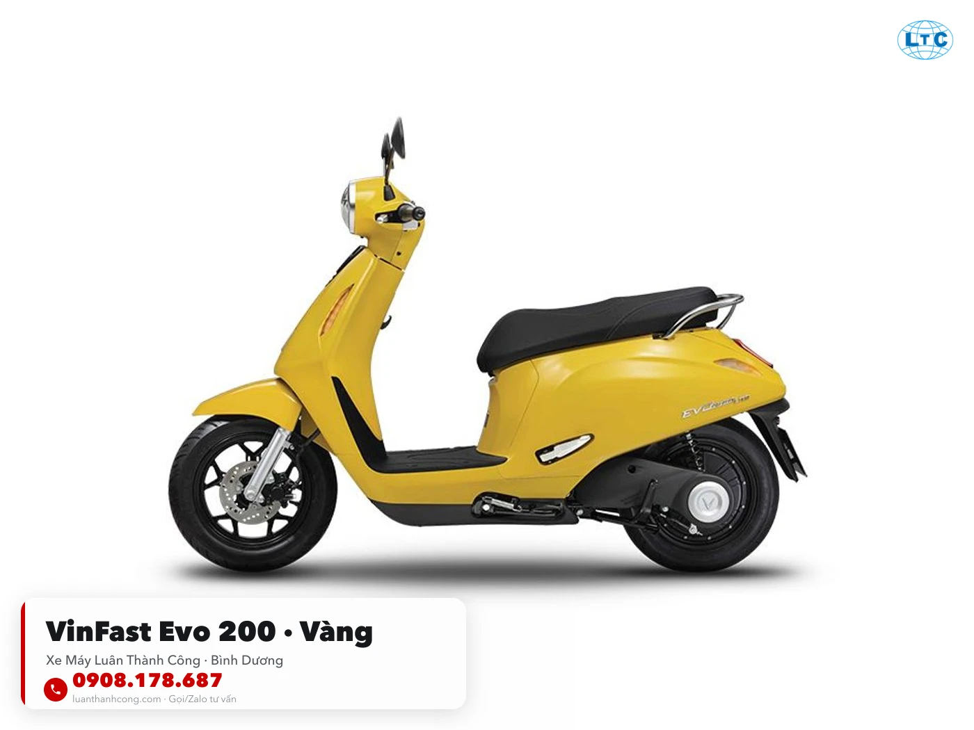 VinFast Evo 200 màu Vàng tại Bình Dương – Xe Máy Luân Thành Công