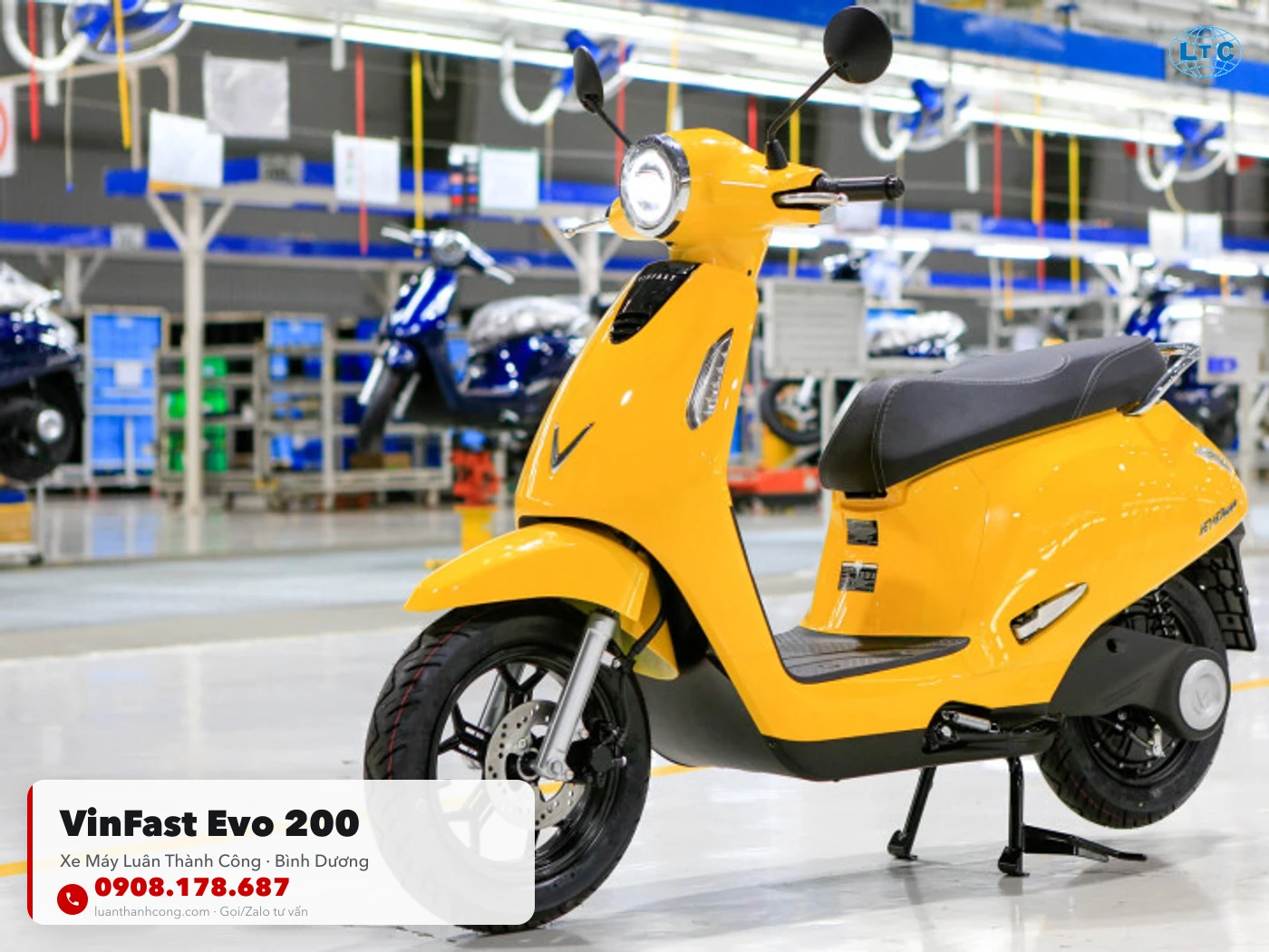 VinFast Evo 200 Xe điện chính hãng tại Bình Dương – Xe Máy Luân Thành Công