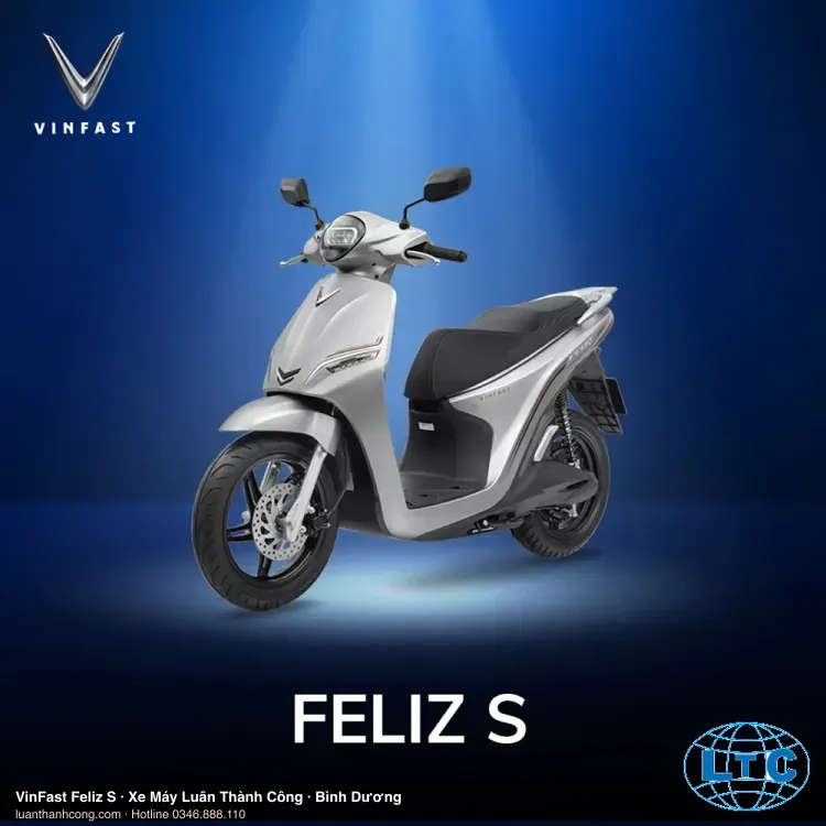 VinFast Feliz S Xe điện chính hãng tại Bình Dương – Xe Máy Luân Thành Công