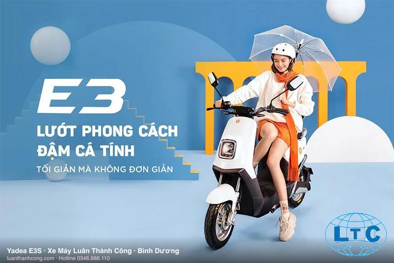 Yadea E3S xe đạp điện học sinh tại Bình Dương