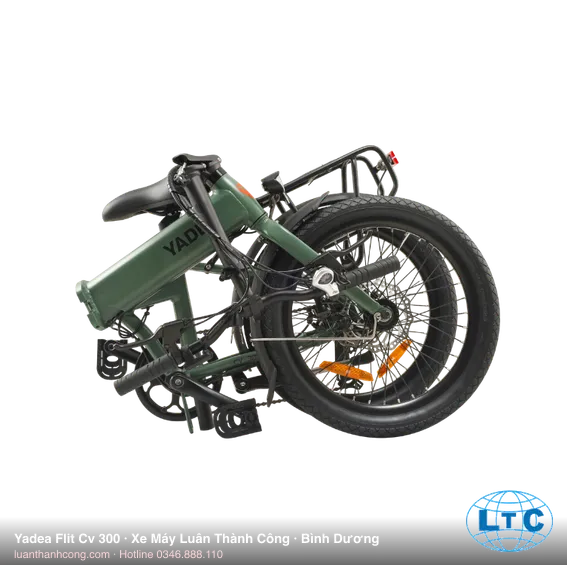 Yadea Flit CV 300 góc nhìn nghiêng tại Bình Dương