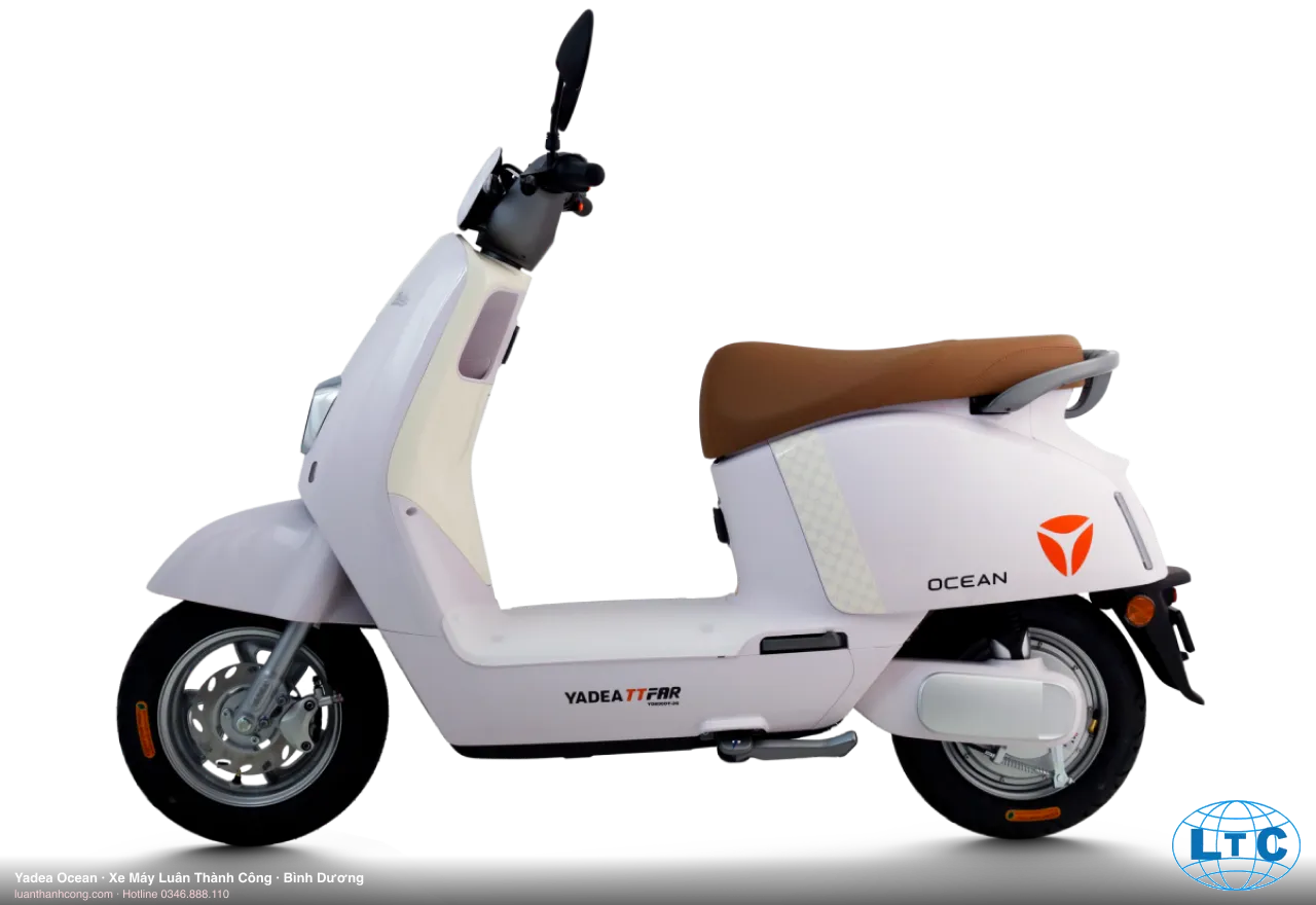 Yadea Ocean góc bên tại Luân Thành Công Bình Dương