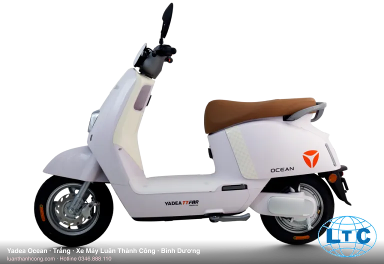 Yadea Ocean màu Hồng Trắng tại Bình Dương – Xe Máy Luân Thành Công