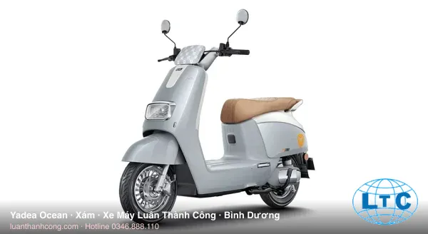 Yadea Ocean màu xám tại Bình Dương
