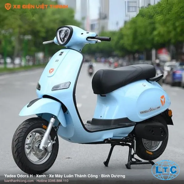 Yadea Odora H màu xanh tại Bình Dương