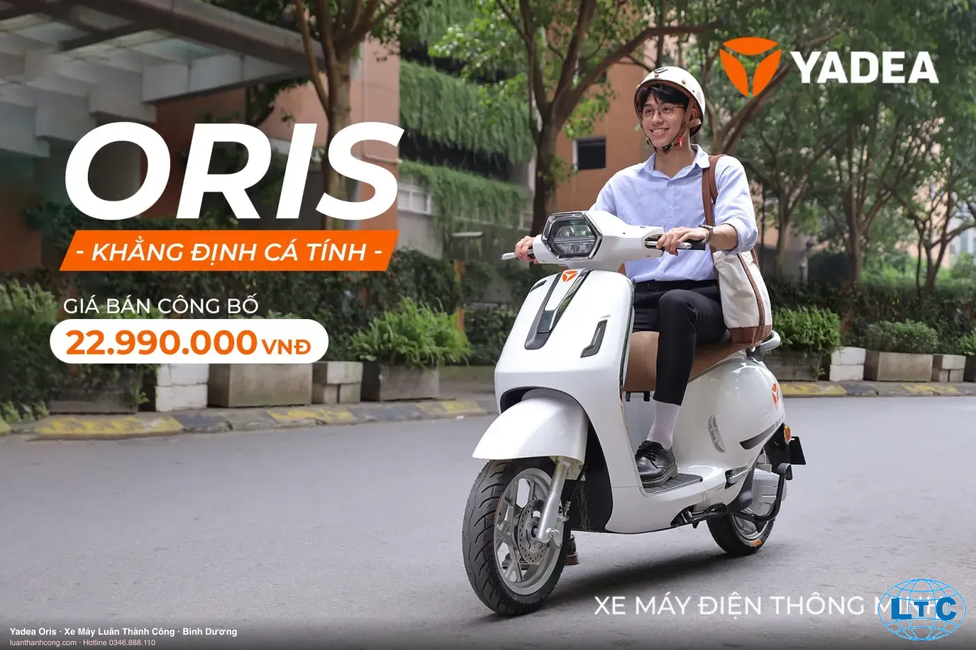 Yadea Oris Xe điện chính hãng tại Bình Dương – Xe Máy Luân Thành Công