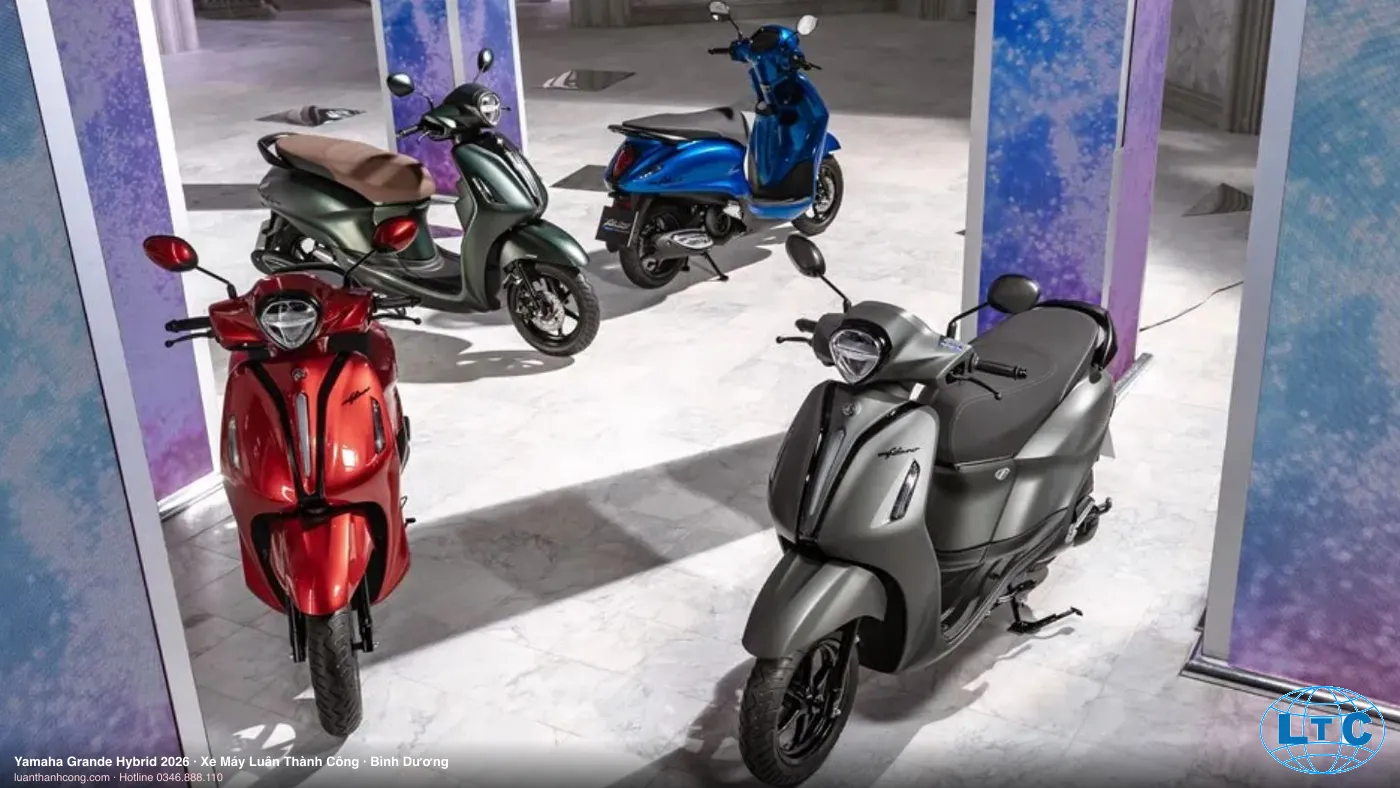 Yamaha Grande Hybrid 2026 Xe tay ga chính hãng tại Bình Dương – Xe Máy Luân Thành Công