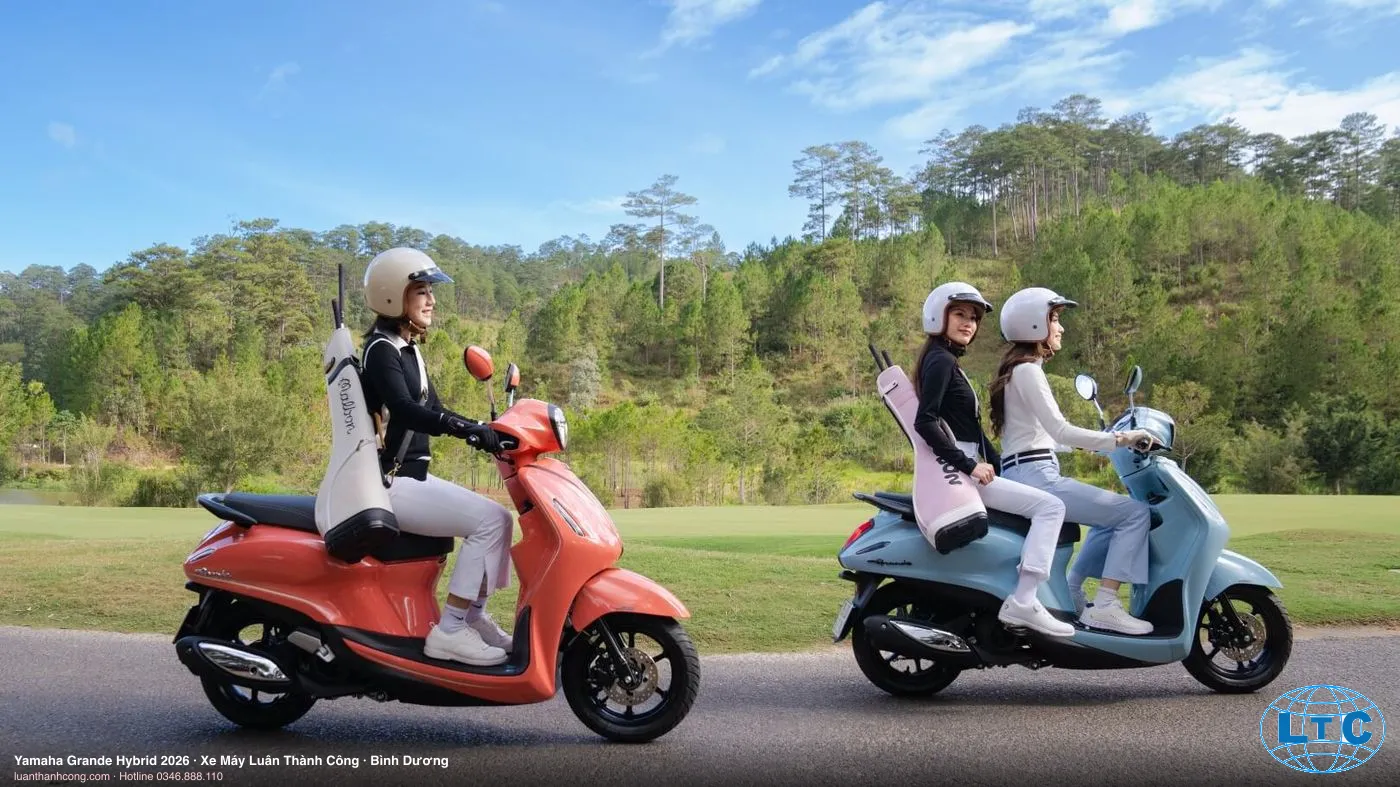 Yamaha Grande Hybrid 2026 Xe tay ga chính hãng tại Bình Dương – Xe Máy Luân Thành Công