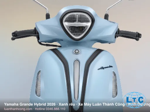 Yamaha Grande Hybrid 2026 màu Xanh rêu tại Bình Dương – Xe Máy Luân Thành Công